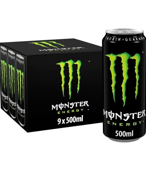 Monster Energy Drink, 9 x 500ml