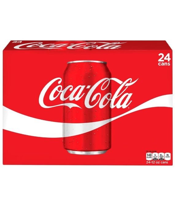 Coca-Cola Original Taste | Sparkling Soft Drink | Great Coke Taste | 330ml Cans | (Pack of 24)
